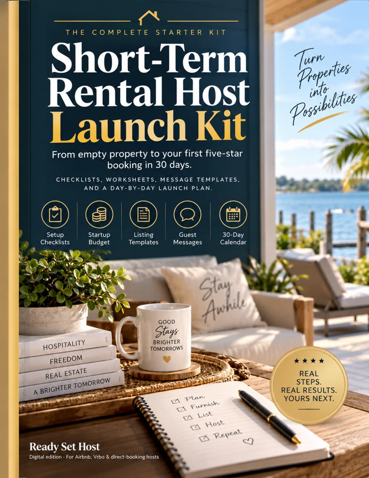 The Short-Term Rental Host Launch Kit cover
